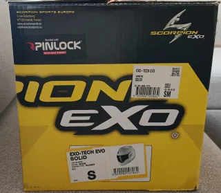 Casco Moto Scorpion Exo Tech Evo Blanco