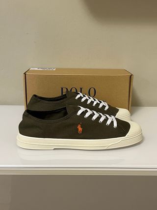 Scarpe Ralph Lauren Tg 41 Verde Oliva