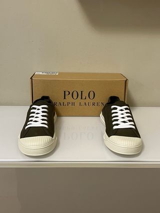 Scarpe Ralph Lauren Tg 41 Verde Oliva