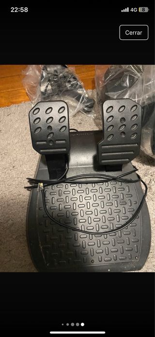 Volante e Pedali Thrustmaster PS2