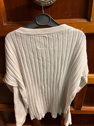 Jersey niña Zara Knitwear blanco