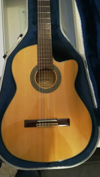 Guitarra Veracruz con funda rígida
