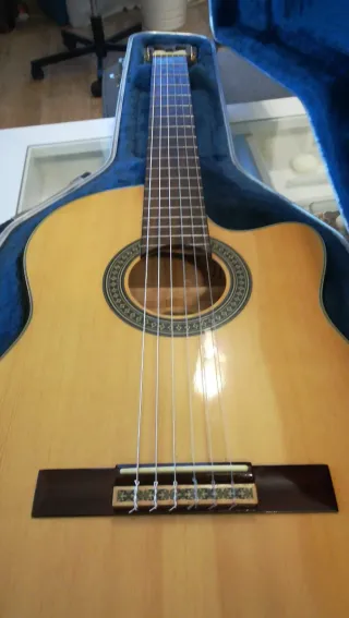 Guitarra Veracruz con funda rígida