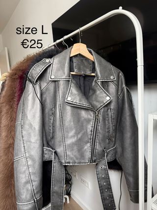 Chaqueta Biker Talla L