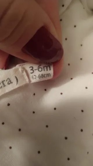 Buzo oso bebé 3-6 meses