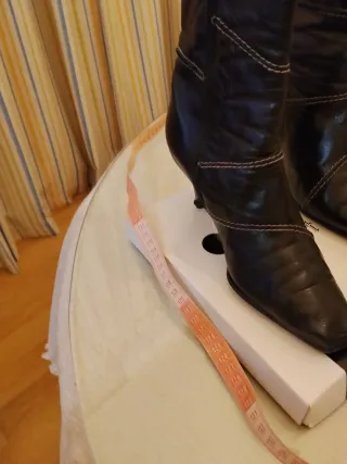 Botines piel El Corte Inglés con pespunte