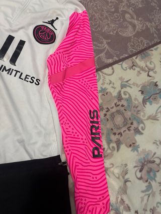 Chándal Jordan PSG Blanco y Negro