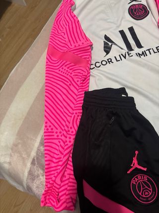 Chándal Jordan PSG Blanco y Negro