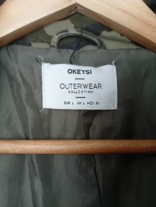 Chaqueta militar Okeysi Talla L