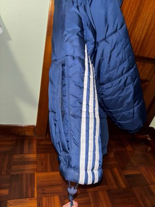 Cazadora Adidas Azul con Capucha