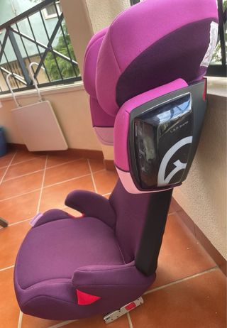 Silla coche Cybex isofix rosa
