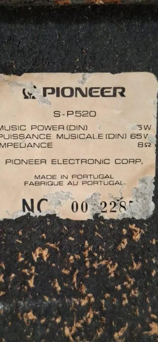 Altavoces Pioneer + pequeño