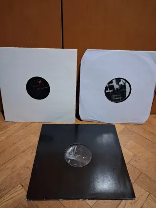 Lote 3 vinilos techno