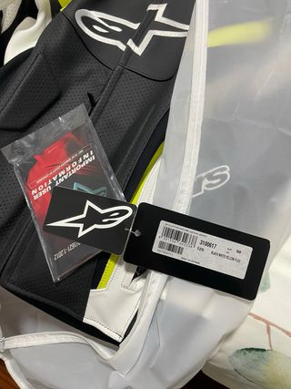 Chaqueta de Moto Alpinestars Negra y Amarilla