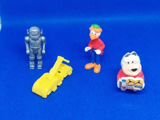 Kinder Sorpresa anni 80/90 - Robot, Tagliaerba, Pe