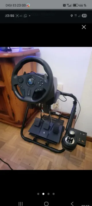 Volante e pedali Thrustmaster
