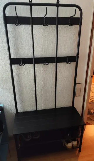 Perchero Nipasen Ikea Negro