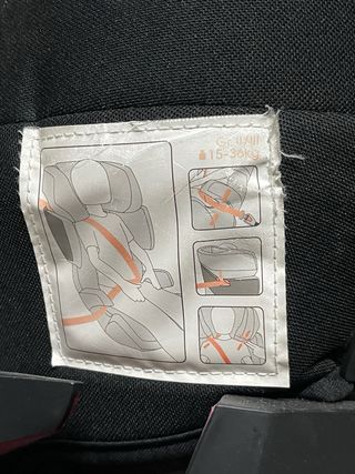 Silla coche Cybex negra 15-36 kg