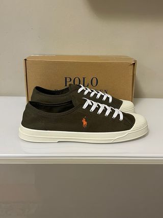 Scarpe Ralph Lauren Tg 43 Verde Oliva