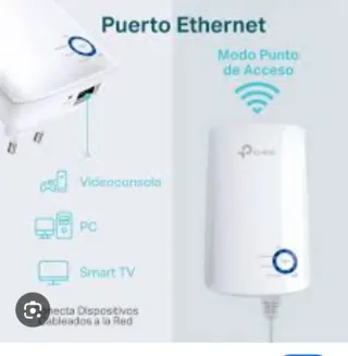 TP-Link Extensor WiFi Puerto Ethernet