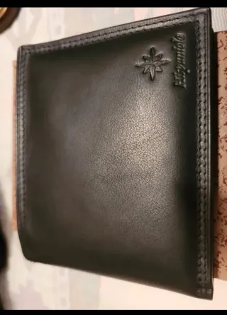 Cartera de piel para caballero