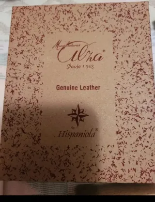 Cartera de piel para caballero