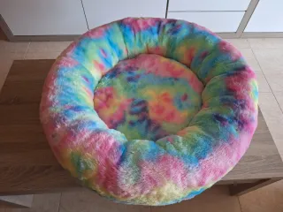 Cama para gatos multicolor