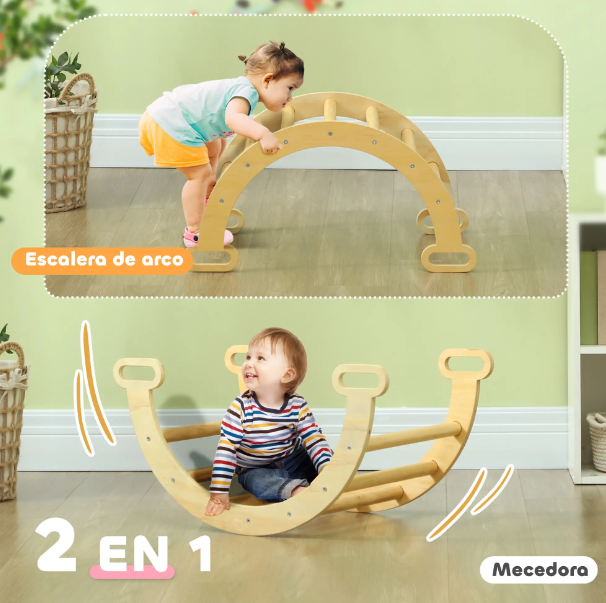 Arco de Escalada Infantil Madera