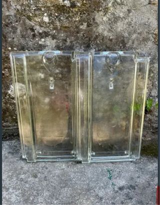 Tejas de cristal transparentes