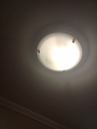 6 plafones de techo de cristal