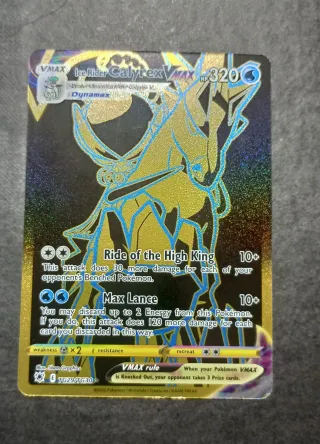 Carta Pokémon VMAX Ice Rider Calyrex