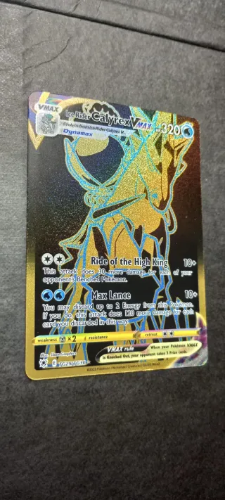 Carta Pokémon VMAX Ice Rider Calyrex