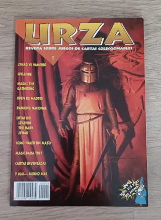 Lote x 3 Revista URZA sobre juegos de Cartas Magic