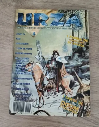 Lote x 3 Revista URZA sobre juegos de Cartas Magic