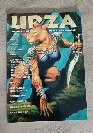 Lote x 3 Revista URZA sobre juegos de Cartas Magic