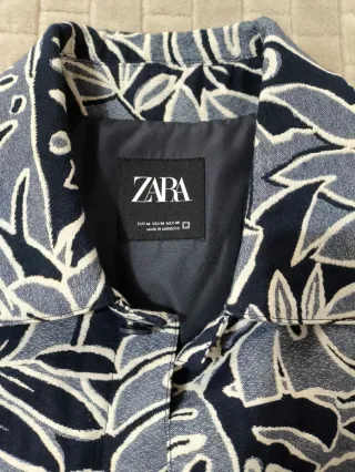 Cazadora Zara Man Estampada M