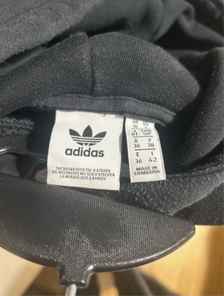 Sudadera mujer Adidas Negra Vintage