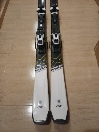 Esquis Salomon x-max x8 + mercury 11 176cm