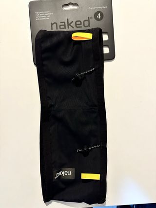 Cinturón Running Naked Talla 4 Negro NUEVO