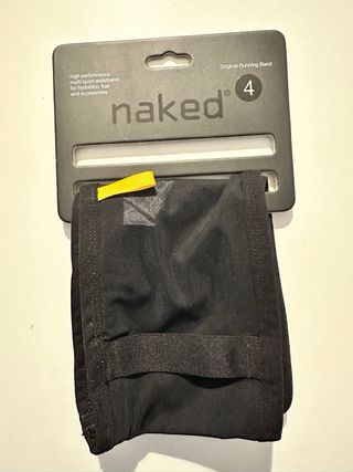 Cinturón Running Naked Talla 4 Negro NUEVO