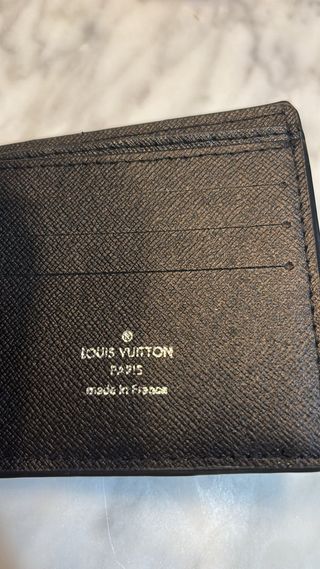 Portafoglio Louis Vuitton nero
