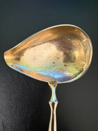 Cucharón de salsa de Alpaca