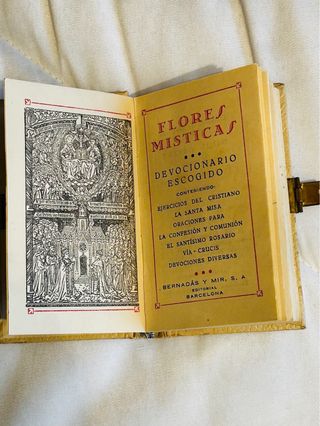 Antiguo Misal de Primera Comunión