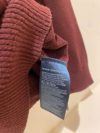 Jersey Tommy Hilfiger Rojo Talla L
