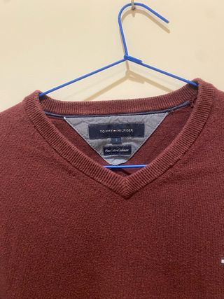 Jersey Tommy Hilfiger Rojo Talla L