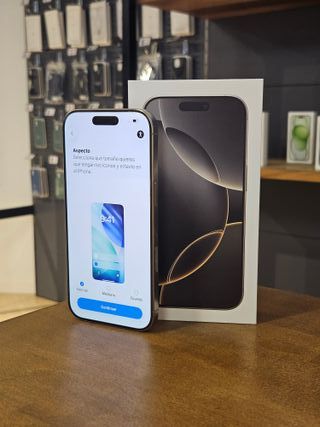 IPHONE 16 PRO 128GB TITANIO BATTERIA 92%