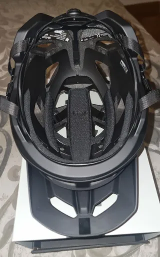 Casco MTB Fox Speedframe Blanco y Negro