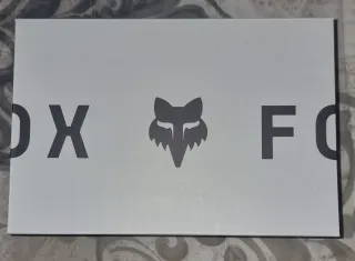 Casco MTB Fox Speedframe Blanco y Negro