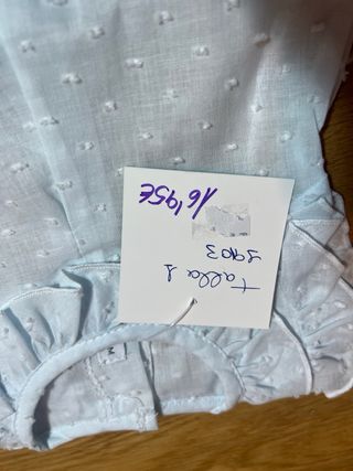 Body bebé plumeti azul