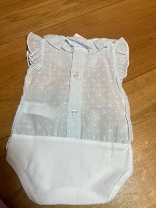 Body bebé plumeti azul